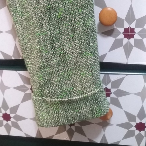 Emerald tweed Anthropologie Leifsdottir pants! - Picture 5 of 7